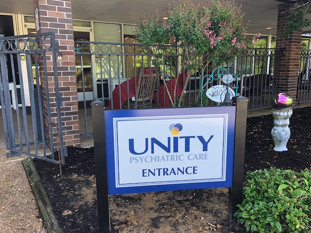 Picture of Unity sign at Martin facility