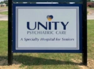 Picture of Unity sign at the Martin facility