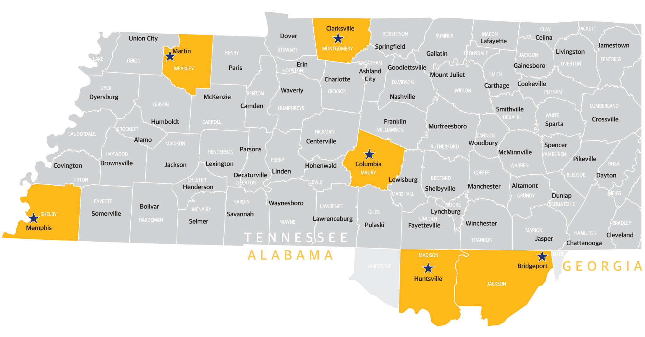Locations – Unity